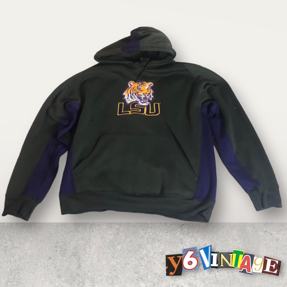 XL NCAA LSU Tigers Hoodie + LSU 2023 National Champions Rag